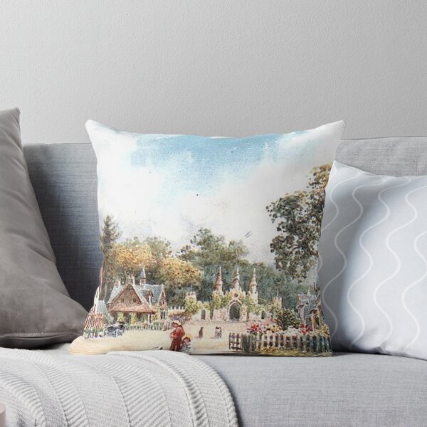 Item preview, Vintage Illustration of Kenmore & Entrance to Taymouth Castle designed and sold by yourscotland.