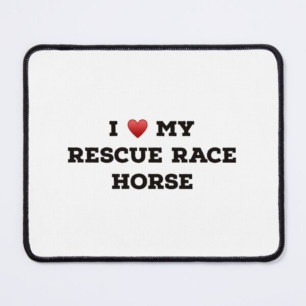 Item preview, I Love My Rescue Race Horse designed and sold by Yviemakes.
