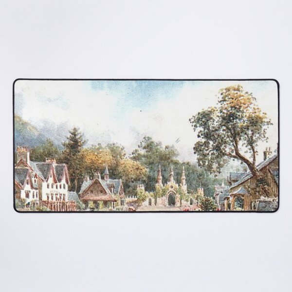 Item preview, Vintage Illustration of Kenmore & Entrance to Taymouth Castle designed and sold by yourscotland.
