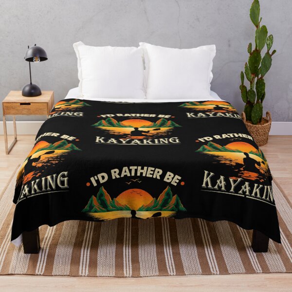Item preview, Id Rather Be Kayaking Vintage designed and sold by Dangbaophuong.