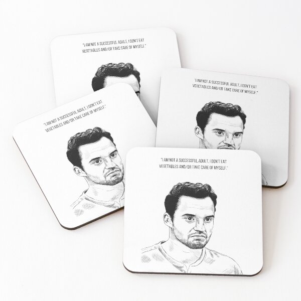 Item preview, Nick Miller, New Girl, I'm Not A Successful Adult. designed and sold by Lucy  Chambers.