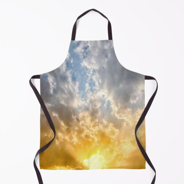 Item preview, Sunrise with beautiful clouds in Kuwait's skies designed and sold by Infinite Feeling Shop.