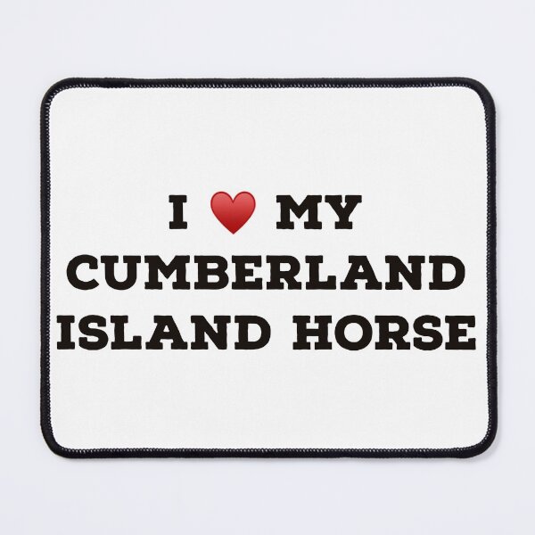 Item preview, I Love My Cumberland Island Horse designed and sold by Yviemakes.