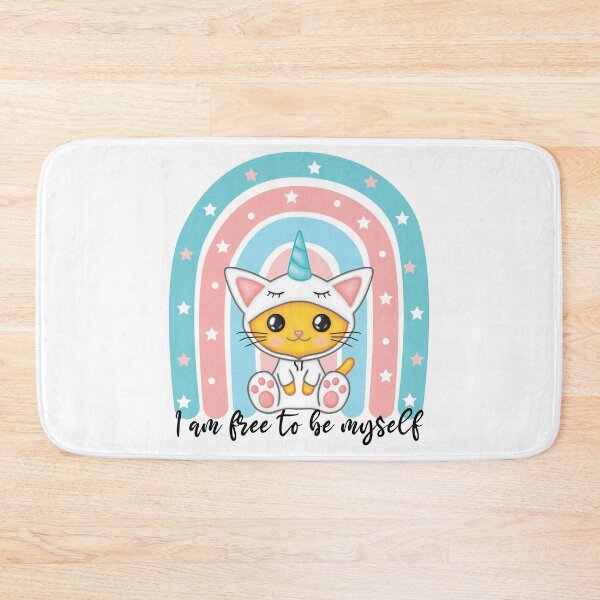 Item preview, Cute baby unicorn kitten For kiddos - Cute rainbow unicorn cat designed and sold by Alice-Elgawi.