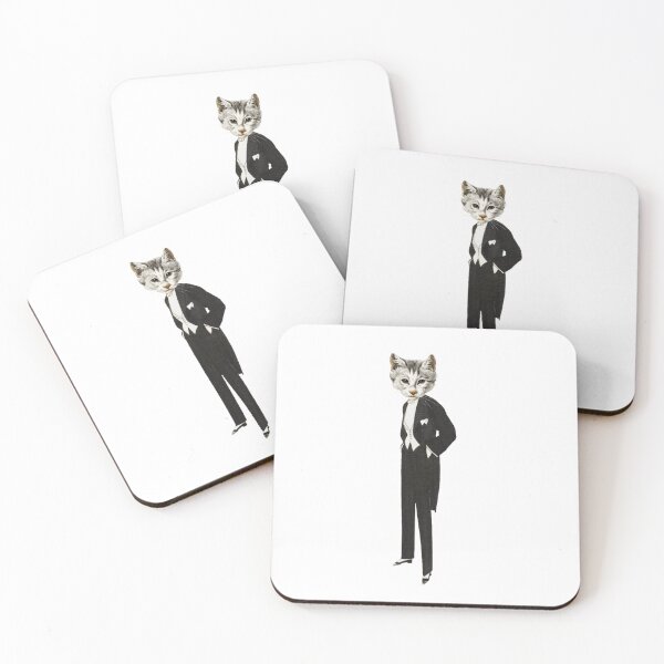 Item preview, Sophisticated Tuxedo Cat designed and sold by utopianpioneer.