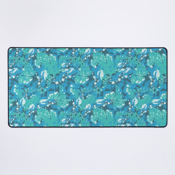 Item preview, Abstract Paint Splash - Blue Teal Ocean Escape designed and sold by Onewivnacher.