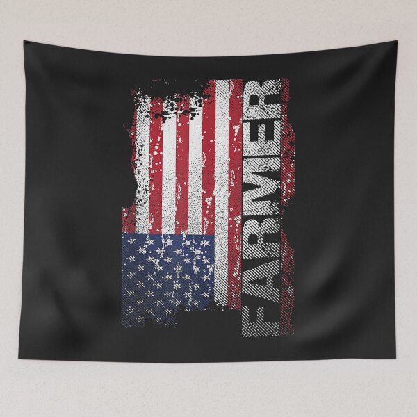 Item preview, USA Flag Farmer , American Farmers Tee Patriotic Gift designed and sold by meebonytdb.