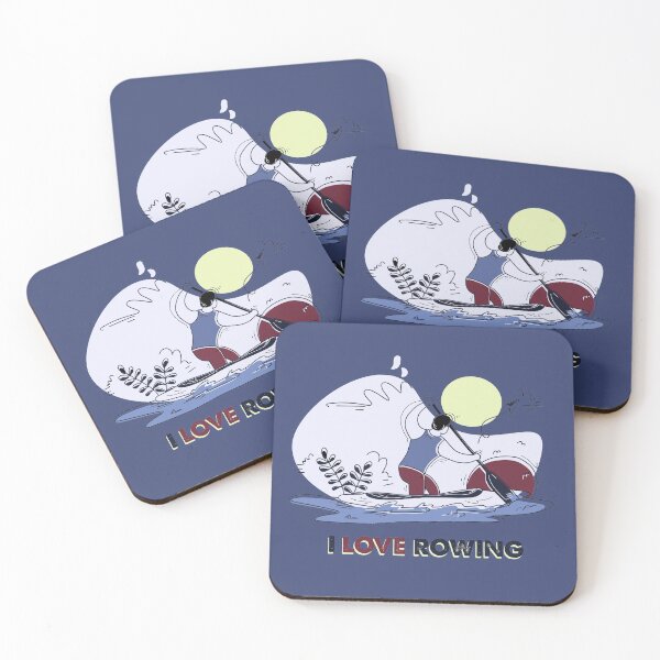 Item preview, I love rowing designed and sold by urban-color.