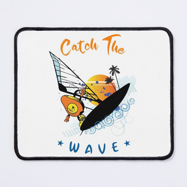Item preview, funny avocado surfing designed and sold by ChaseCoClothing.