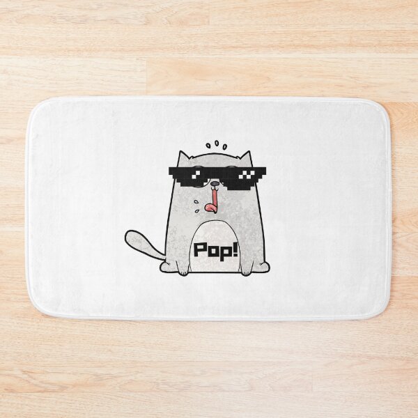 Item preview, Pop Cat Click Meme - Funny designed and sold by CreativeMansion.