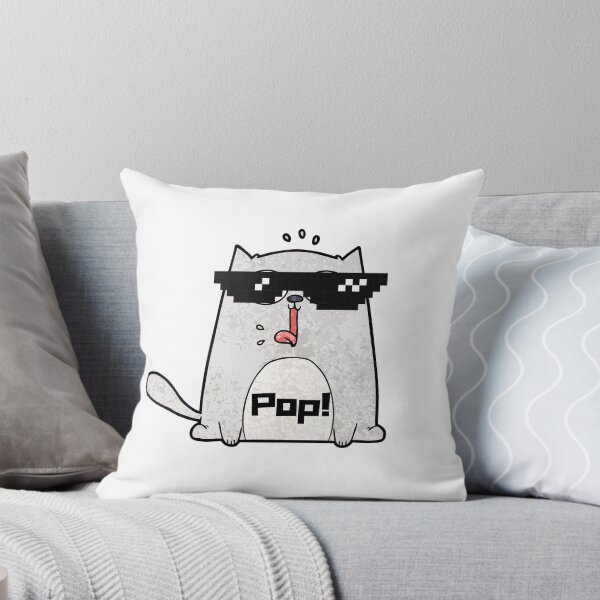 Item preview, Pop Cat Click Meme - Funny designed and sold by CreativeMansion.