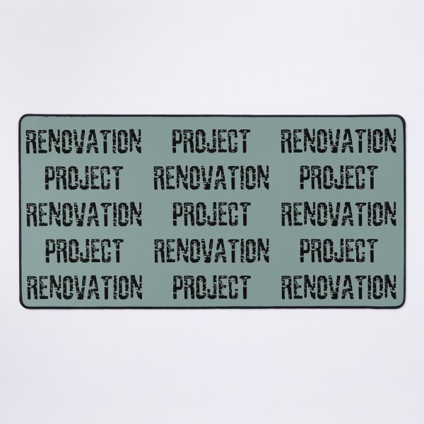 Item preview, Renovation project improvement fixer-upper funny (black) designed and sold by SolidEarthArt.