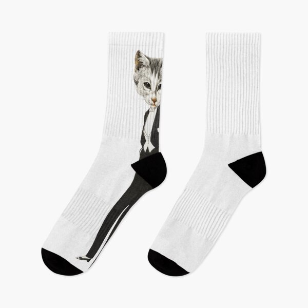 Item preview, Sophisticated Tuxedo Cat designed and sold by utopianpioneer.