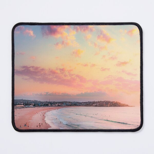 Item preview, Big Sky at the Beach at Sunset - has an energy, vitality, cheer, excitement, adventure, warmth, and feeling of good health. designed and sold by Rozlar.