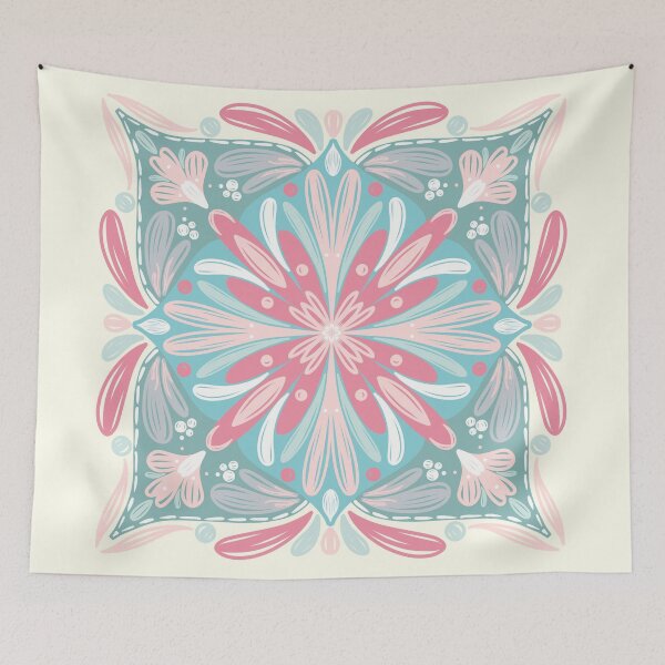 Item preview, Floral mandala. designed and sold by Jaded Willow.