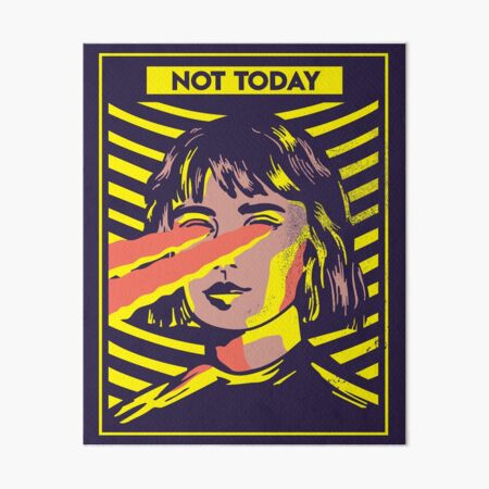 Item preview, Not Today Laser Eyes designed and sold by kolbasound.