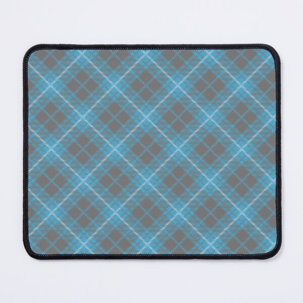 Item preview, Blue and Grey Diamond Tartan Pattern designed and sold by thesnowwhyte.