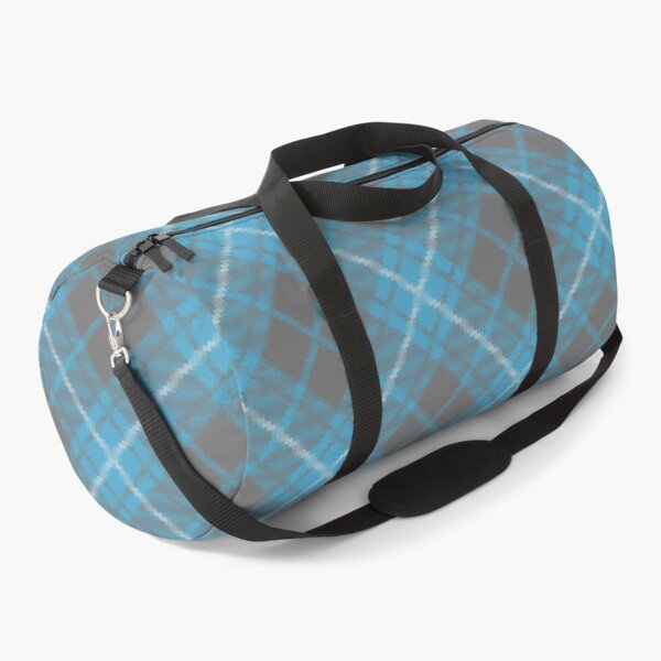 Item preview, Blue and Grey Diamond Tartan Pattern designed and sold by thesnowwhyte.