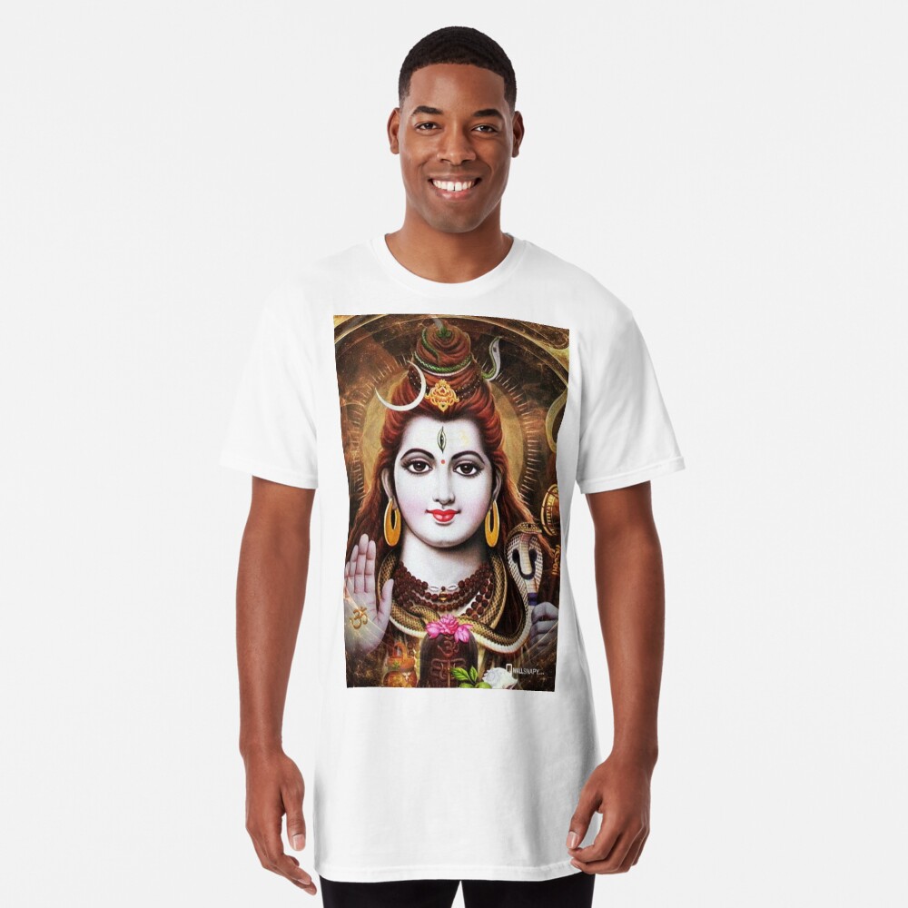 lord shiva graphic t shirts