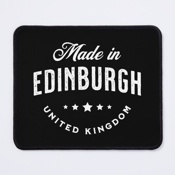Item preview, Made In Edinburgh, UK - Vintage Logo Text Design designed and sold by VicEllisArt.