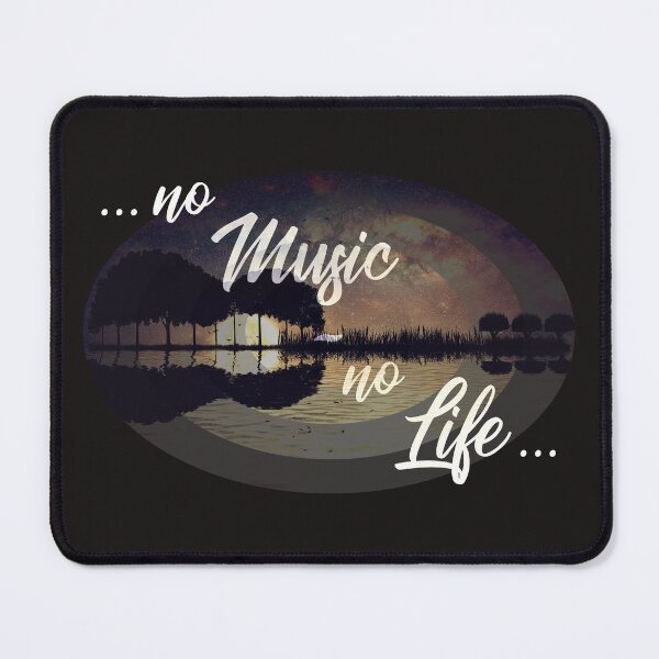 Item preview, no music - no life designed and sold by psychoshadow.