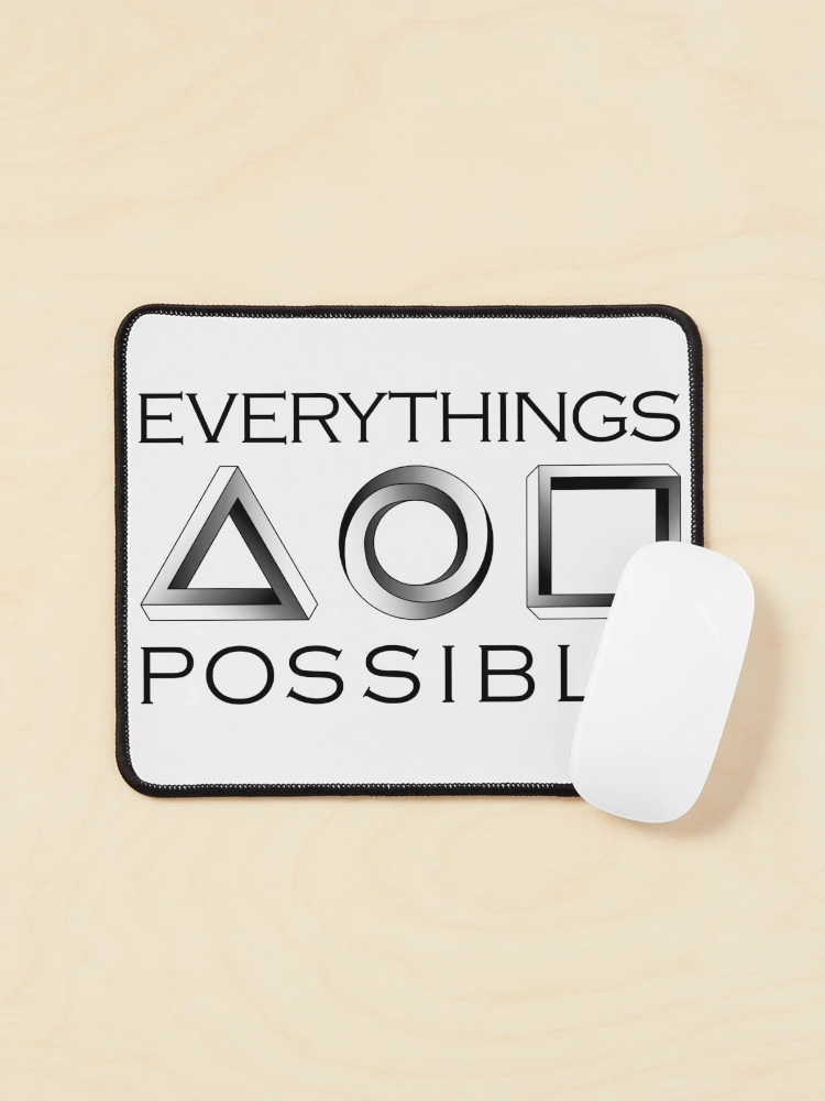 Thumbnail 1 of 5, Mouse Pad, Everythings Possible designed and sold by LRGraphics.