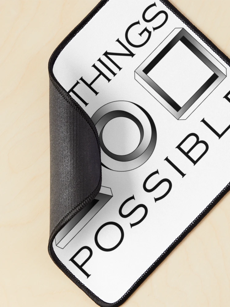 Thumbnail 2 of 5, Mouse Pad, Everythings Possible designed and sold by LRGraphics.