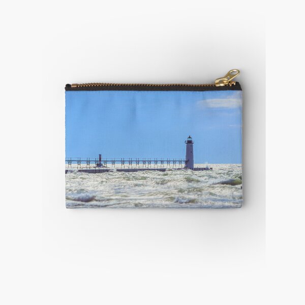 Item preview, Manistee North Pierhead from Beach designed and sold by Enzwell.