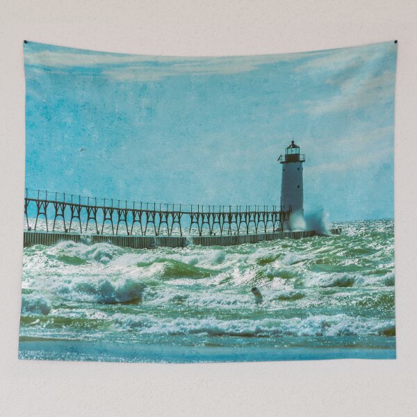 Item preview, Manistee North Pierhead Light designed and sold by Enzwell.