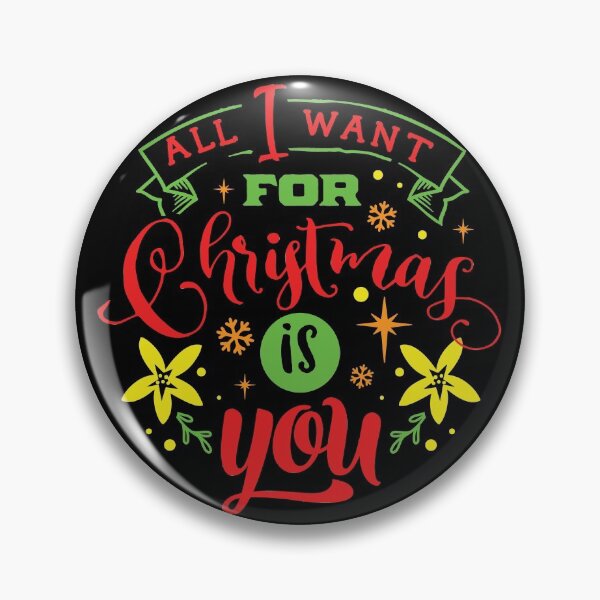 Item preview, All I Want For Christmas Is You - Typographic Design 4 designed and sold by art-by-shadab.