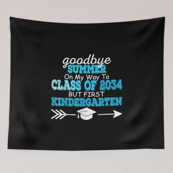 Item preview, Goodbye Summer On My Way To Class Of 2034 But First Kindergarten designed and sold by sharpbell.