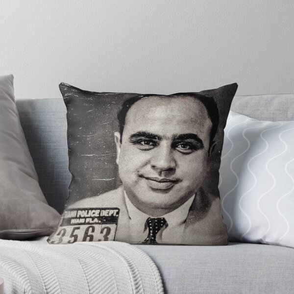 Item preview, Al Capone Mugshot designed and sold by Artaxias_Designs.
