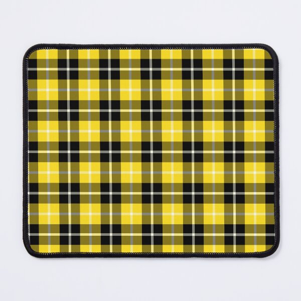 Item preview, Clan Barclay Dress Tartan Yellow and Black Plaid designed and sold by plaidwerx.