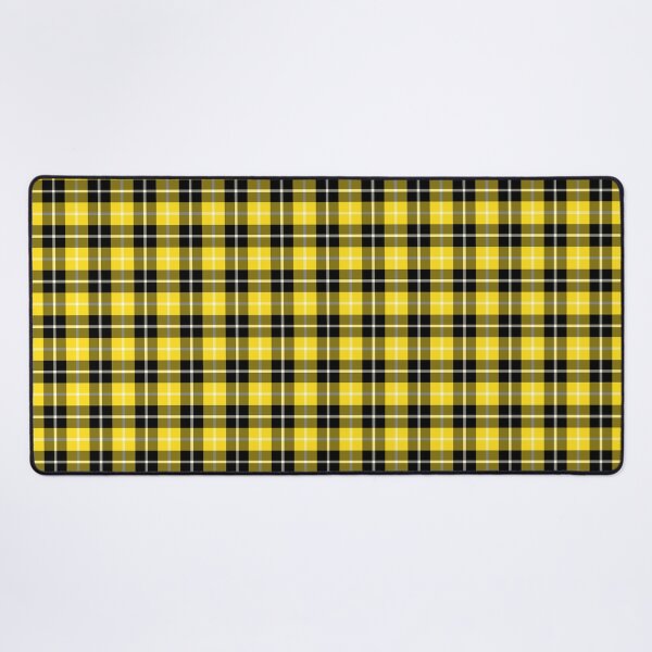 Item preview, Clan Barclay Dress Tartan Yellow and Black Plaid designed and sold by plaidwerx.