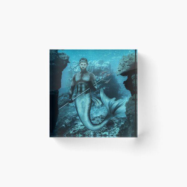 Item preview, Majestic Merman, Mythical Creature, Mermaid designed and sold by Your Favorite Shop.