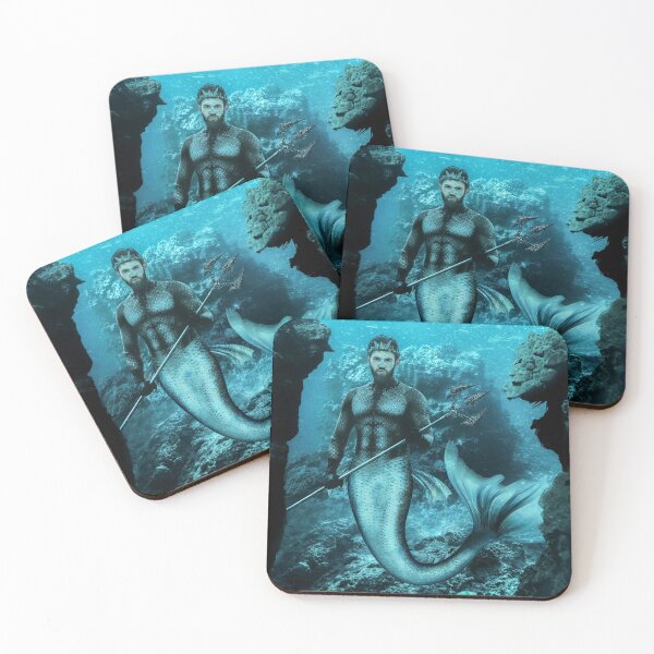 Item preview, Majestic Merman, Mythical Creature, Mermaid designed and sold by Your Favorite Shop.