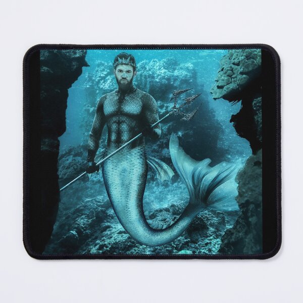 Item preview, Majestic Merman, Mythical Creature, Mermaid designed and sold by Your Favorite Shop.