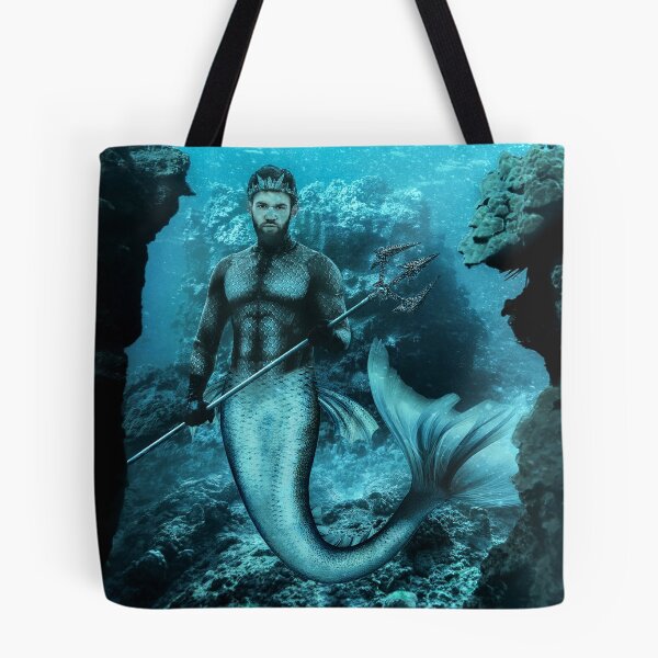Item preview, Majestic Merman, Mythical Creature, Mermaid designed and sold by Your Favorite Shop.