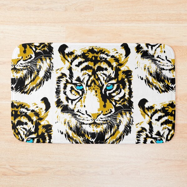Item preview, Safari Tiger Head - Colourful Tiger Eyes designed and sold by BigWildKiwi.