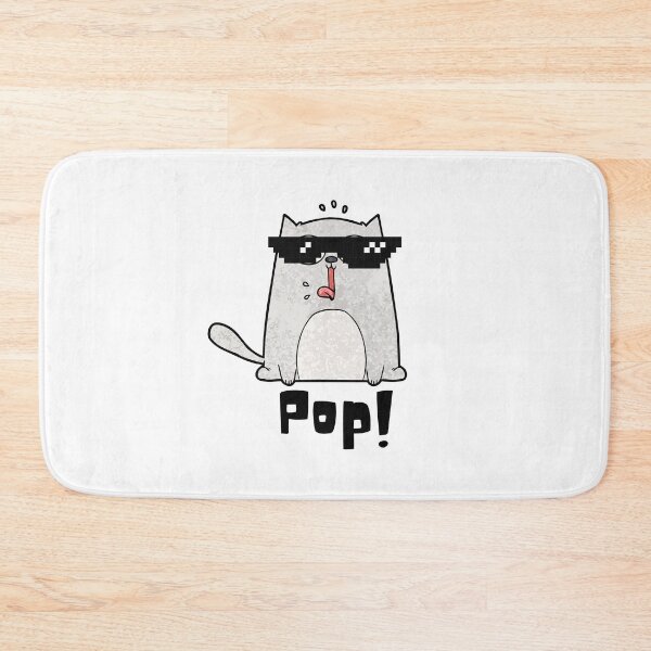 Item preview, Pop Cat Click Meme - Funny designed and sold by CreativeMansion.