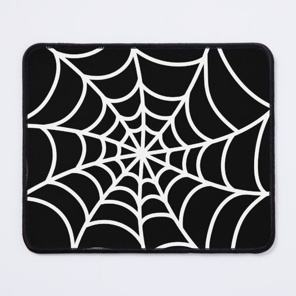 Item preview, White Spider's Web on Black designed and sold by VicEllisArt.