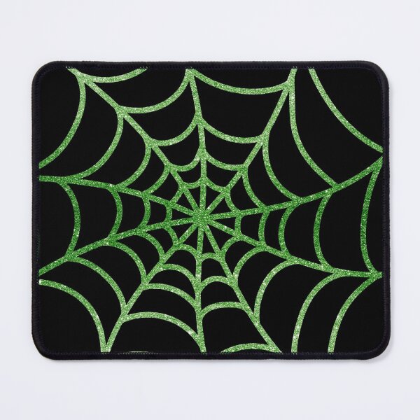 Item preview, Green Glittery Spider's Web designed and sold by VicEllisArt.