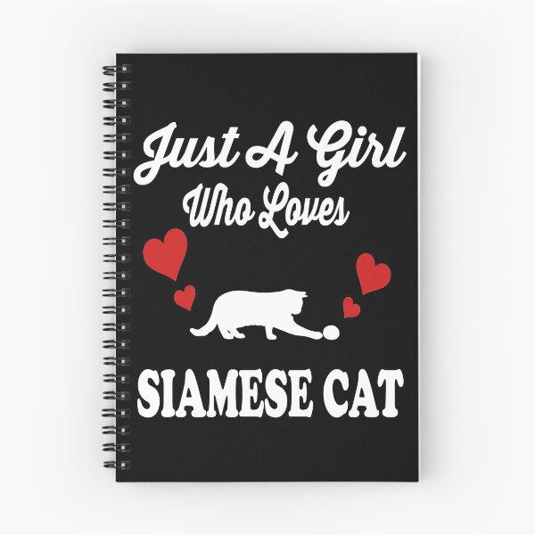 Item preview, JUST A GIRL WHO LOVES SIAMESE CAT - Funny SIAMESE CAT designed and sold by YukiShop.