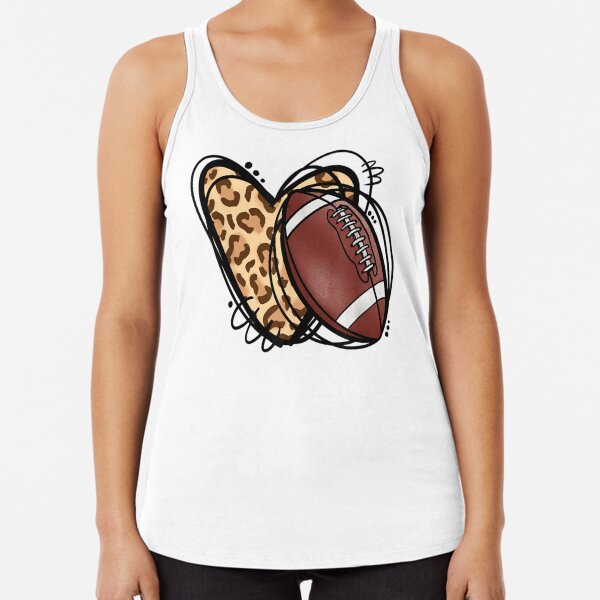 Heart Leopard Football Dodgers Graphic by studio8586 · Creative