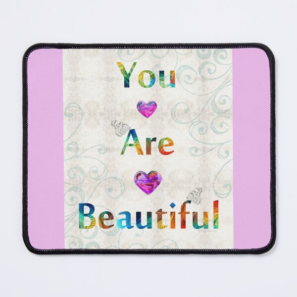 Item preview, Uplifting Art - You Are Beautiful by Sharon Cummings designed and sold by Sharon Cummings Art.