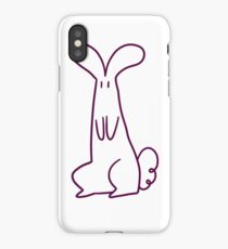 White Bunny iPhone Case