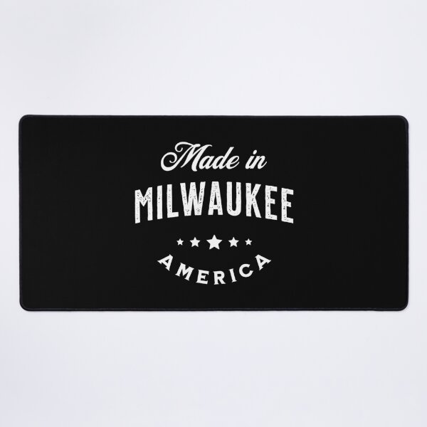 Item preview, Made In Milwaukee, USA - Vintage Logo Text Design designed and sold by VicEllisArt.