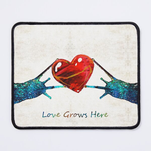 Item preview, Snail Art - Love Grows Here - By Sharon Cummings designed and sold by Sharon Cummings Art.