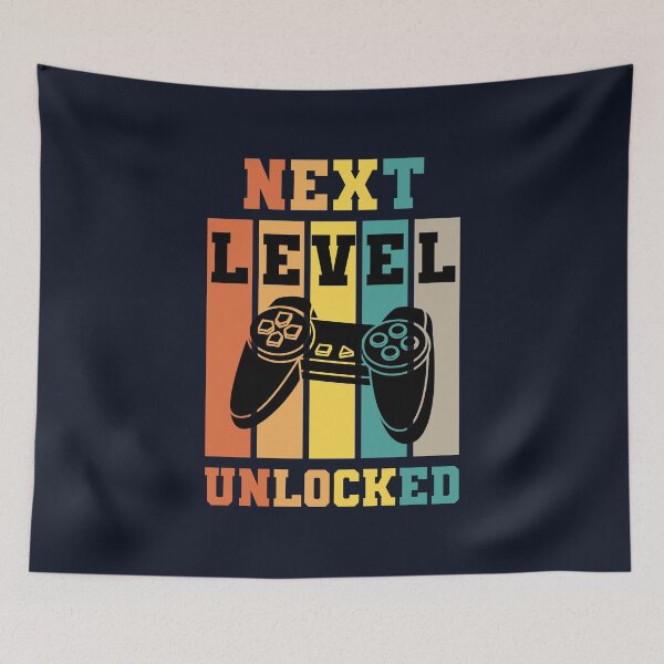 Item preview, Next Level Unlocked designed and sold by GeektopiaTJC.