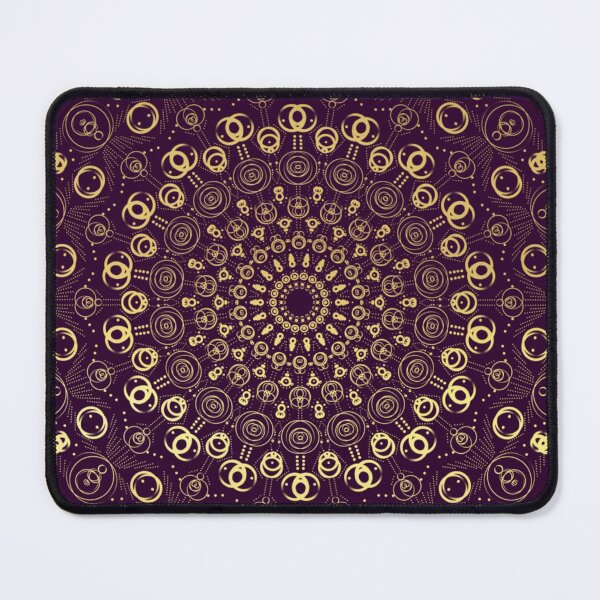 Item preview, Gold/Purple Spiral Pattern designed and sold by Designs-by-KC.